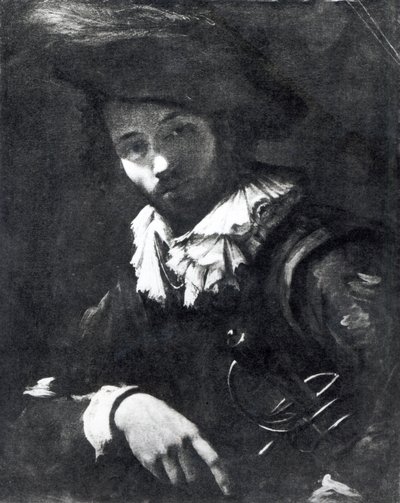 Portrait of a Mercenary by Simon Vouet